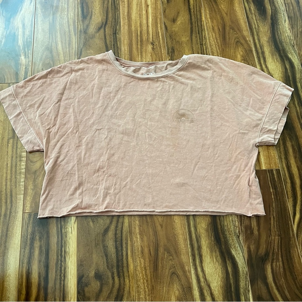 Roxy boxy crop top
